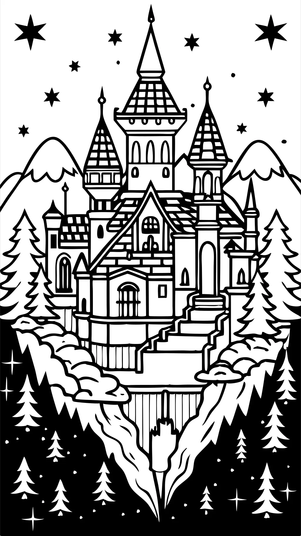 free printable fantasy coloring pages for adults